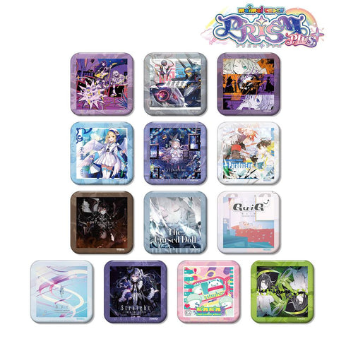 『maimai でらっくす PRiSM PLUS』トレーディング角丸スクエア缶バッジ(単位/BOX)
